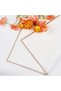 Flower Bouquet Paper - Flower Wrapping Paper - White - Gold Edged - Matte Opp 58X58 cm - 20 Pieces - 3