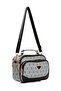Patterned Women's Bag - Crossbody, Hand and Shoulder Carrying