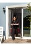 Magnetic Door Fly Screen 105X210 cm Black Tulle with Magnetic Tape - 4