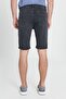Men's Anthracite Slim Fit Slim Fit Cotton Stretchy 5 Pocket Denim Shorts - 6