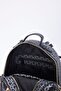 Black Small Alphabet Women's Backpack 05Po22Y1541 - 4