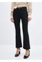 Sienna Flare Crop Waxed Jean Trousers