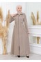 Women's Removable Hooded Zippered Prada Topcoat 1200 - 3