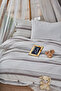 Buttoned Wooden Baby Duvet Cover Set (with Sheets) - 5