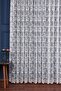 Flower Patterned Knitted Tulle Curtain, 200x260cm, 1/2,5 Normal Pleat, Elısıon04441 - 3