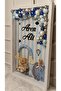 Baby Door Ornament Bumble Silver Blue - 4