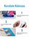 Halifleks Adhesive Base Stair Tread Mat Rip Carpet Non-Slip Base - Bead Blue - 5