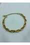 STEEL KNIT MODEL GOLD BRACELET