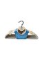 15-Piece Velvet Non-Slip Clothes Hanger Cream