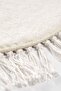Queen Lily-Shaped Embroidered Bathroom 3-Piece Toilet Set Cream - 2