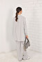 32-3041 Model Gray Modal Shirt Set - 3