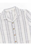 Striped Resort Collar Short Sleeve Shirt for Baby Boy - 3