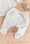 Scalloped Self Patterned 5-Piece Baby Girl Hospital Outlet Baby Set - 4