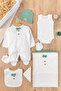 8-Piece Baby Boy Hospital Outlet Baby Set with Bow Tie