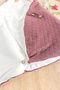 Deer Embroidered Fleece Lined Baby Girl/Boy Swaddle - 4