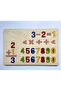 Wooden Numbers Sorting Puzzle Four Operations Puzzle Educational Montessori Child Development Toy - 2