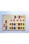 Wooden Numbers Sorting Puzzle Four Operations Puzzle Educational Montessori Child Development Toy - 4