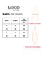 Women's Pink Striped U Neck Fitted Short Sleeve Crop Pants - 7