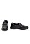 Women's Genuine Leather Orthopedic Black Bone Protrusion Shoes - 5