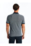 Polo Collar Short Sleeve Embroidered Men's T-Shirt (S4) - 5