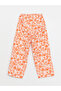 Elastic Waist Floral Girls' Pants - 2