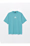 Crew Neck Short Sleeve Printed Combed Cotton Men's T-Shirt - 6