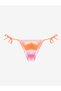 UV Protective Patterned Women's Brazilian Bikini Bottom