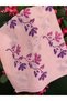Women's Pink Floral Print Cotton Handmade Hair Bandana - 2