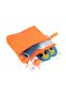 Mami Kids Wet&dry Waterproof Wet Dry Dirty Clean Beach Pool Nursery Functional Orange Bag - 2