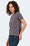 Viraj Women's Dark Gray T-Shirt - 3