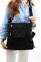 Ultra Light Both Back and Shoulder Women's Bag Black (Model: 571-5B) - 2