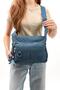 Crossbody Ultra Light Multi-Pocket Shoulder Bag Blue (Model: 571-6D) - 2