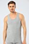 2 Pieces Men's Tank top Tank Tops with Back Detail , 95% Cotton , 5% Lycra - 2