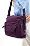 Purple Ultra Light Women's Bag - Hem, Back and Shoulder (Model: 571-5B)