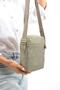 Crossbody Adjustable Shoulder Bag with Phone Compartment (Phone Holder) Taupe color (Model: 571-12-10A) - 3