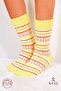 3 Pairs of Women's 100% Wool Thick Winter Warm Assorted Patterned Socks - 5