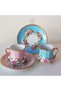 Saray Porcelain Hand Painting Set of 2 Cups - 3