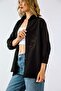 Kadın Oversize Nakışlı Uzun Basic Gömlek - 5