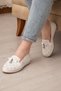 Orthopedic Daily Soft Women's Skin Perforated Stone Ballerina Shoes - 2