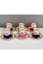Hanim Sultan Hand Painted Set of 6 Cups - 2