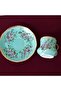 Porcelain Hand Painted Coffee Cup Set - 3