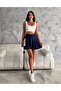 Modal fabric basic mini skirt