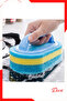 3Pcs Durable Sponge Brush 3 Layers Sink Kitchen Bathroom Tile Showercabin Dishwashing Brush - 8