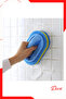 3Pcs Durable Sponge Brush 3 Layers Sink Kitchen Bathroom Tile Showercabin Dishwashing Brush - 2