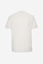 Men's Grey-white Easy-Iron Slim Fit Slim Fit Crew Neck Jacquard T-Shirt - 8