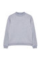 Gri Kalın İçi Polarlı Dik Yaka Relaxed/Rahat Kalıp Örme Sweatshirt TWOAW20SW0584 - 11
