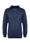 İndigo Casual Unisex Regular Fit Polo Yaka Tüylenmeyen Triko Kazak TMNAW24KZ00008 - 7