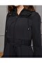 Hooded Belted Hijab Coat - 1231 - 8