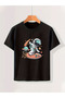 Surf Astronaut Printed Boy's T-Shirt