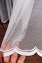 ستارة تول بنمط محبوك بلوري 300 × 250 سم (1/2) ثنيات متناثرة Elısıon00501 - 6
